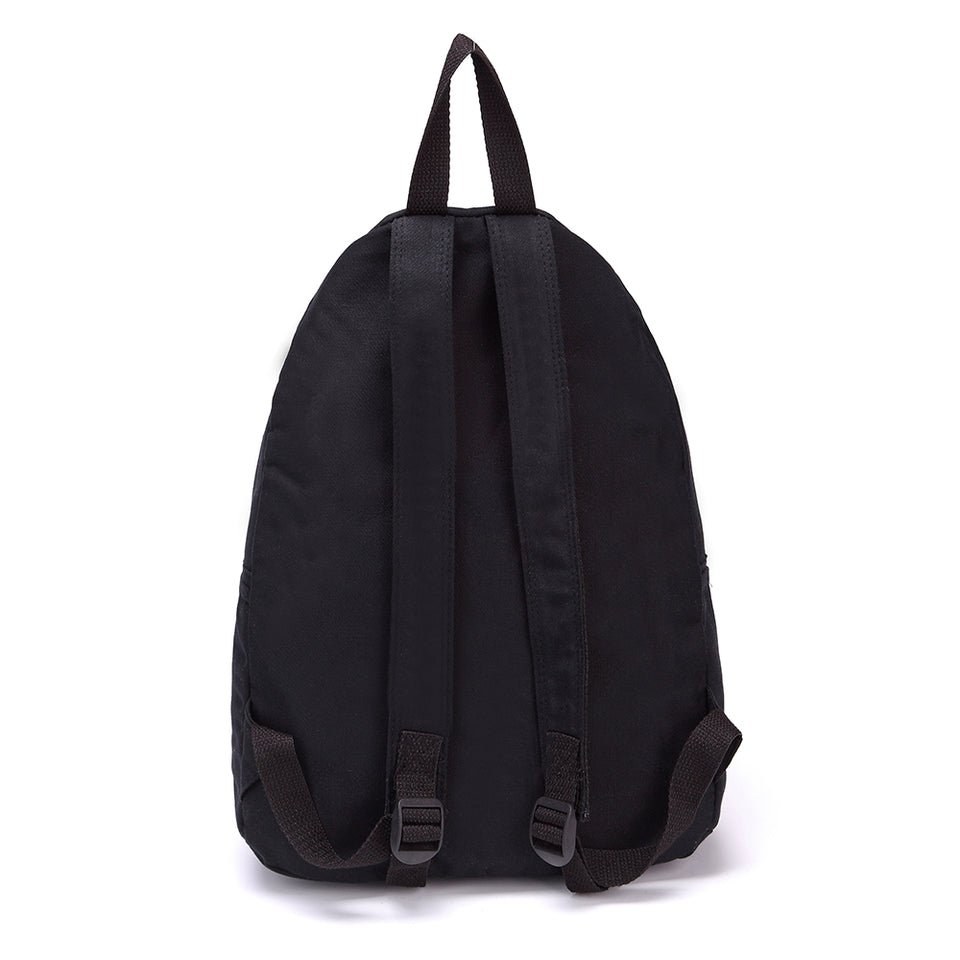 Soft canvas backpack in Black